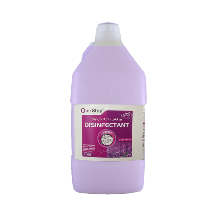 One Step Disinfectant & Cleaner, 4 Liters - exxab.com