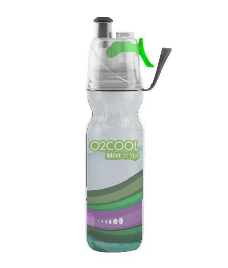 O2COOL AtcticSqueeze water bottle Wave Pattern HMCDP19 - exxab.com