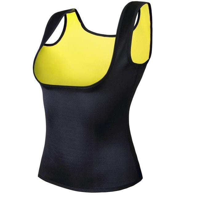 Thermal shapers women's cami hot belly fat burn sauna shirt. seamless slimming body shaper for weight loss - exxab.com