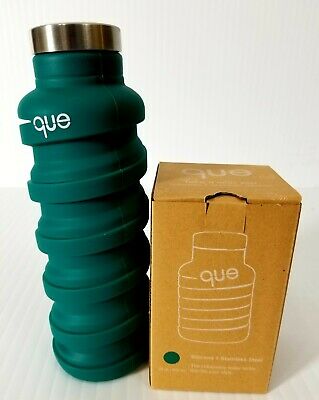QUE Bottle Forest Green 20 Oz exxab.com
