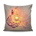 Ramadan Kareem decoration cushion with soft lantern design - exxab.com