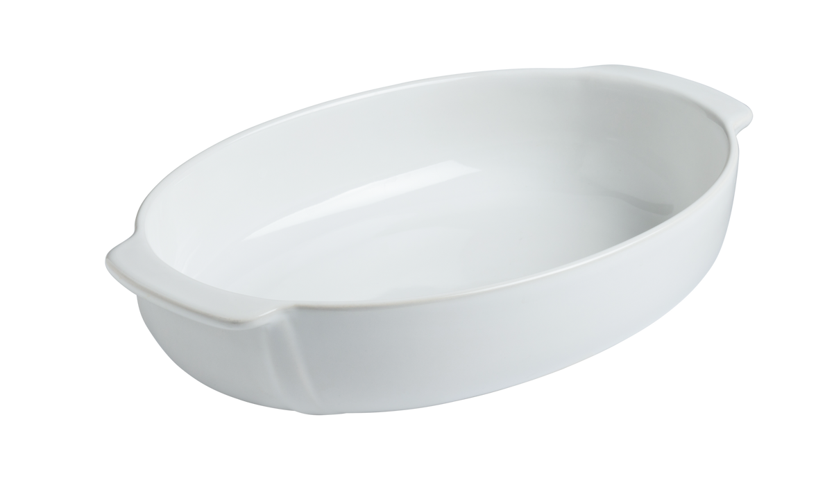 Pyrex Signature Oval Ceramic Dish