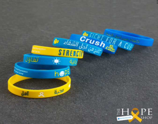 Simple wristband to spread positivity (to support the treatment of cancer patients) exxab.com