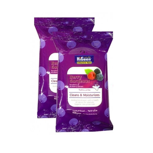 HiGeen Berry Gorgeous Wipes 15 Pieces exxab.com