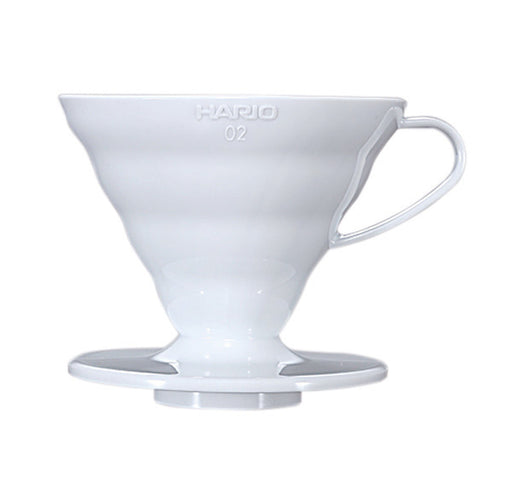 HARIO V60 Plastic Coffee Dripper White 02 exxab.com