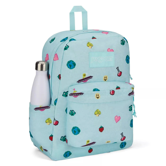 JanSport superbreak pattern backpack, 25 liter school bag