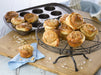 Pyrex asimetria AS12BU0 Muffin oven baking tray with 12 cupcakes mold - exxab.com