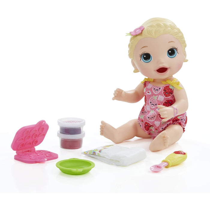 Hasbro C2697 Baby Alive Super Snacks Snacking' Lily (Blonde) - exxab.com