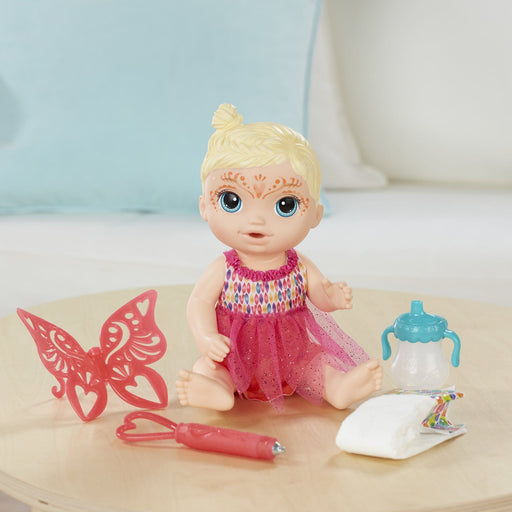 Hasbro B9723 Baby Alive Face Paint Fairy (Blonde) with dress - exxab.com