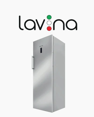 Lavina LVSF 8308 TS INX Refrigerator 308L / 8 Drawers