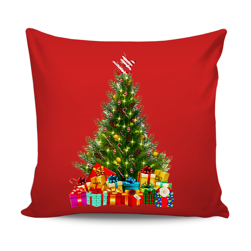 Home Decor Cushion With Christmas Tree Pattern - exxab.com