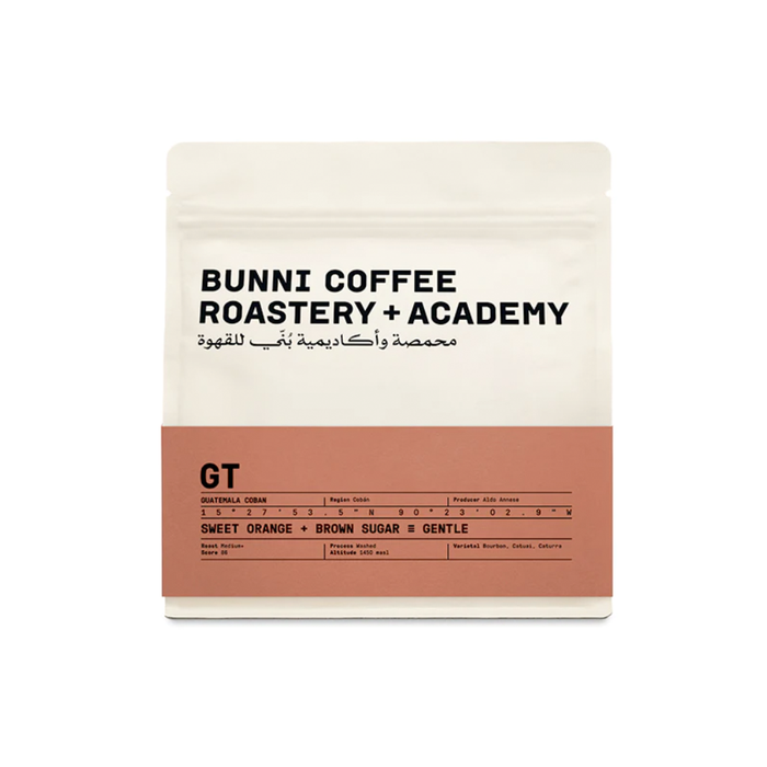 Bunni Coffee Guatemala Coban Medium+