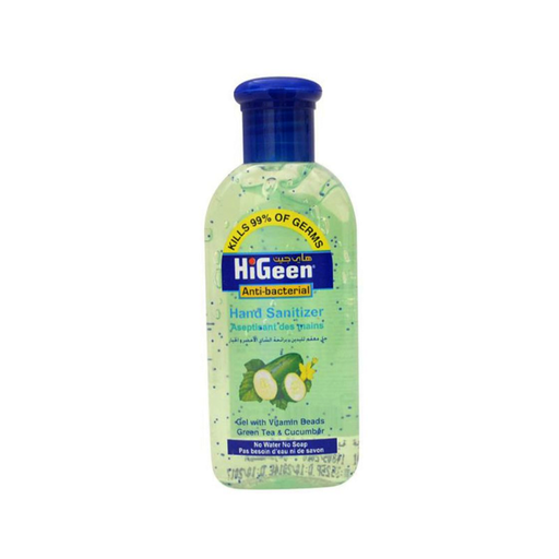 HiGeen Cucumber Hand Sanitizer Kills 99% Of Germs 50 ml exxab.com