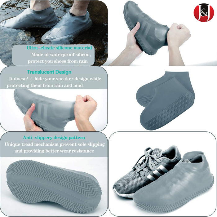 WaterProof Anti-Slip Silicone Shoe Cover - exxab.com