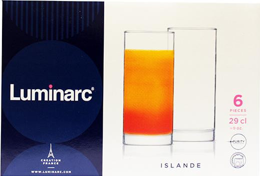 Luminarc N1316 Islande Tumbler 290 ml Set of 6