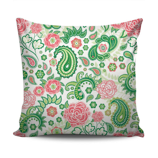Home Decor Cushion With Pink Floral Design - exxab.com