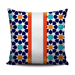 Home decoration cushion with Andalusian style pattern D2 - exxab.com