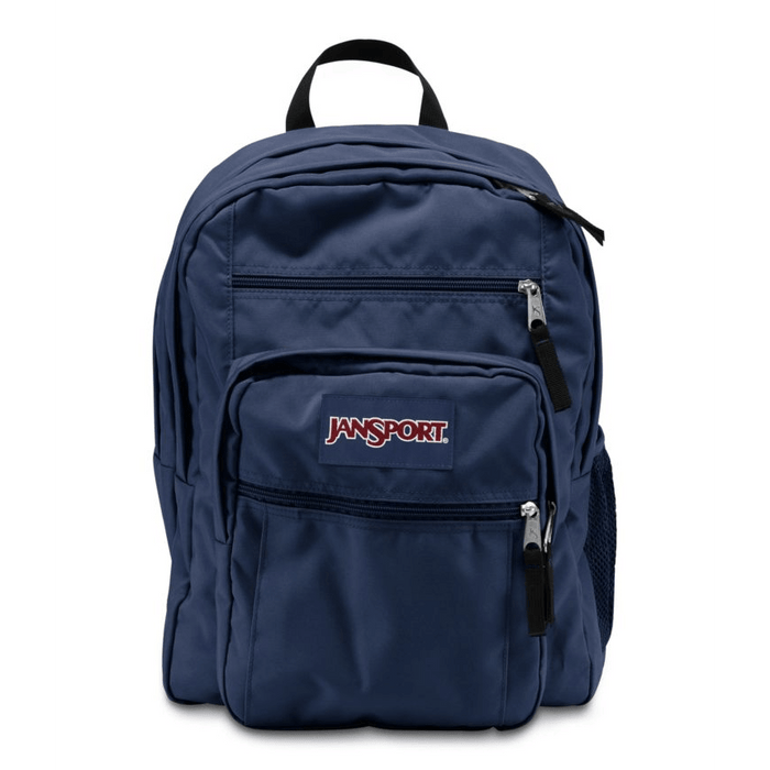 JanSport Big Student Black backpack, 34 liter school bag - exxab.com
