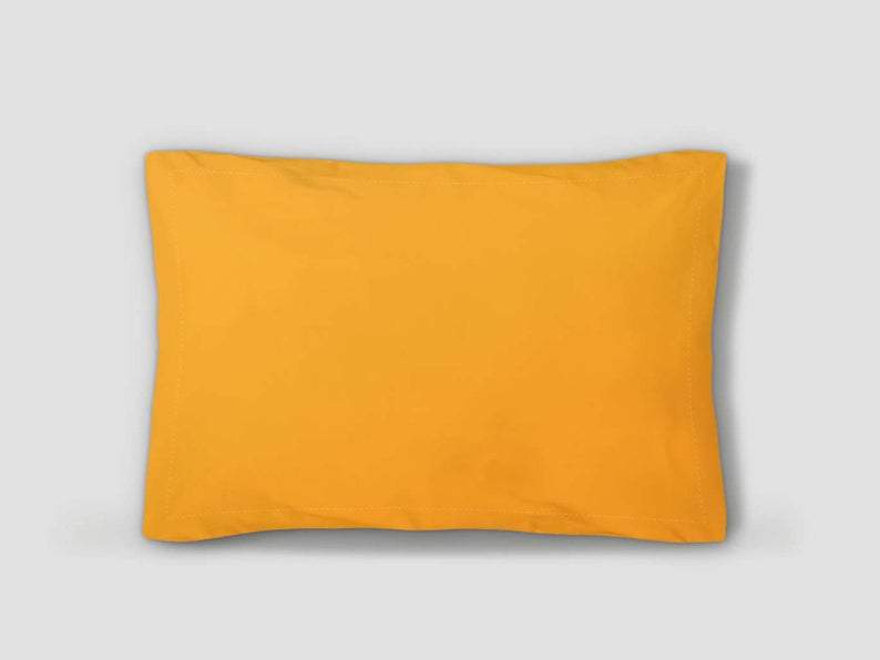 Dark orange pillow case 1pc - exxab.com