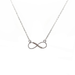 Women's Infinity Sterling Necklace exxab.com