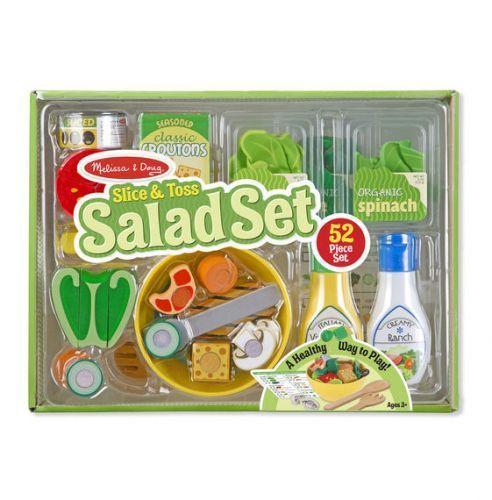 Melissa A Doug 9310 Slice & Toss Salad Set with a cutting board - exxab.com