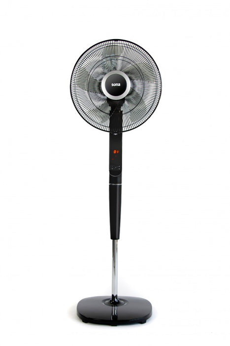 Sona SF-4017R Stand Fan 16 inch 6 Speed Levels Remote Control