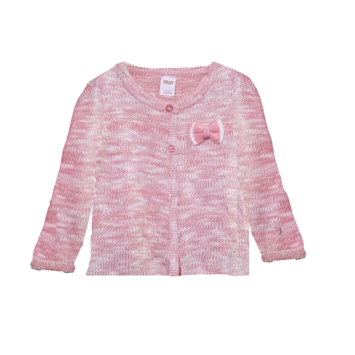 Baby Girl Open Front Sweater