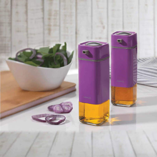 Korkmaz A694-01 Violet Vinegar And Oil Set - exxab.com