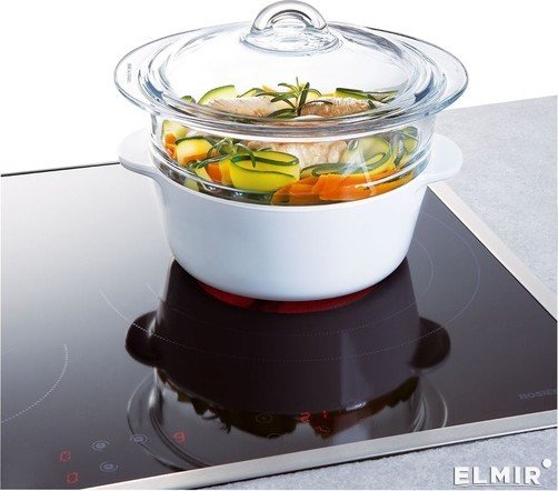 Pyrex Glass Steamer Basket 20cm 2L Kitchen Accessories - Transparent