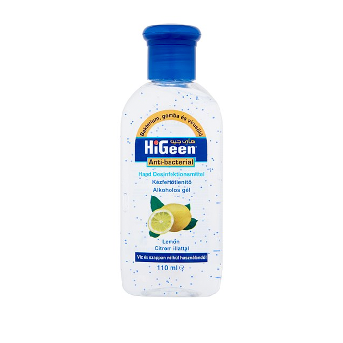 HiGeen Lemon Hand Sanitizer Kills 99% Of Germs 110 ml exxab.com