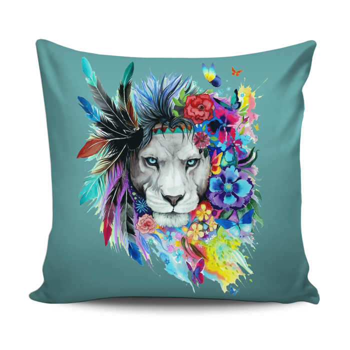 Colorful Lion Modern Design Cushion - exxab.com