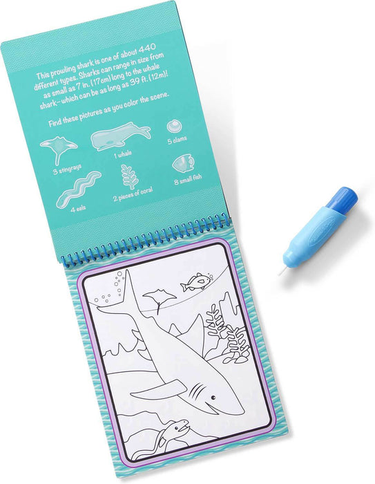 Melissa A Doug 9445 Water Wow Under The Sea Water Reveal Pad - exxab.com