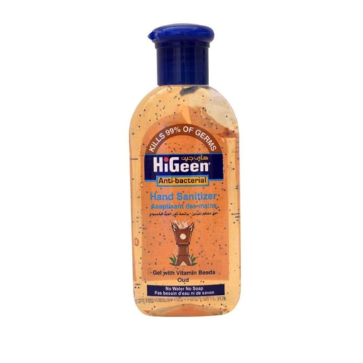 HiGeen Oud Hand Sanitizer Kills 99% Of Germs 110 ml exxab.com