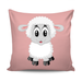 Home Decor Cushion With Cute Pink Sheep Design exxab.com