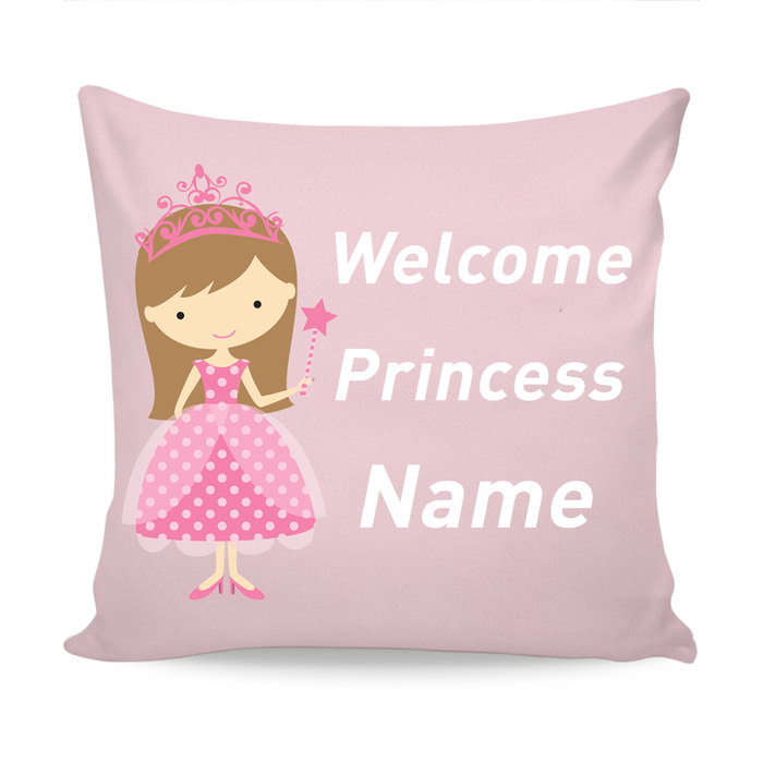 Welcome Princess Pink Modern Design Cushion exxab.com