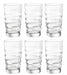 Bormioli 580516 Rocco Riflessi Water Glass Set of 6 Pieces exxab.com
