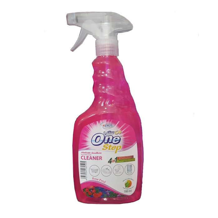 One Step 4 in 1 Bathroom Cleaner kills 99.9 % Of Germs 700 ml exxab.com