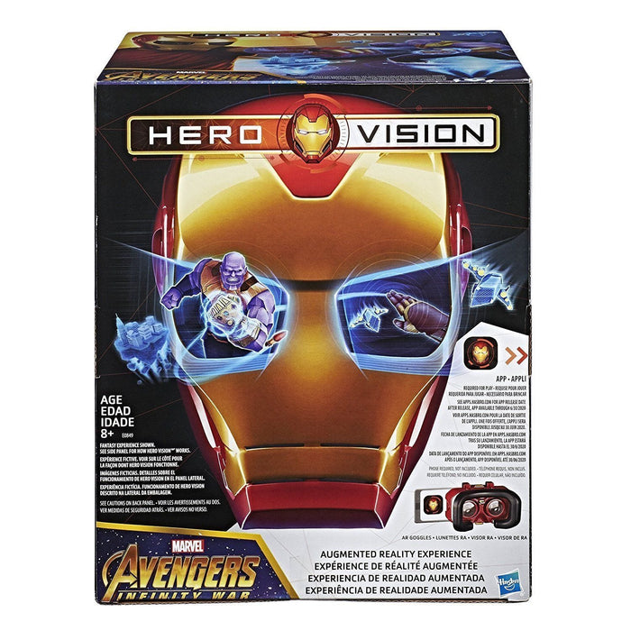 Hasbro E0849 Marvel Infinity War Hero Vision Iron Man AR Experience - exxab.com