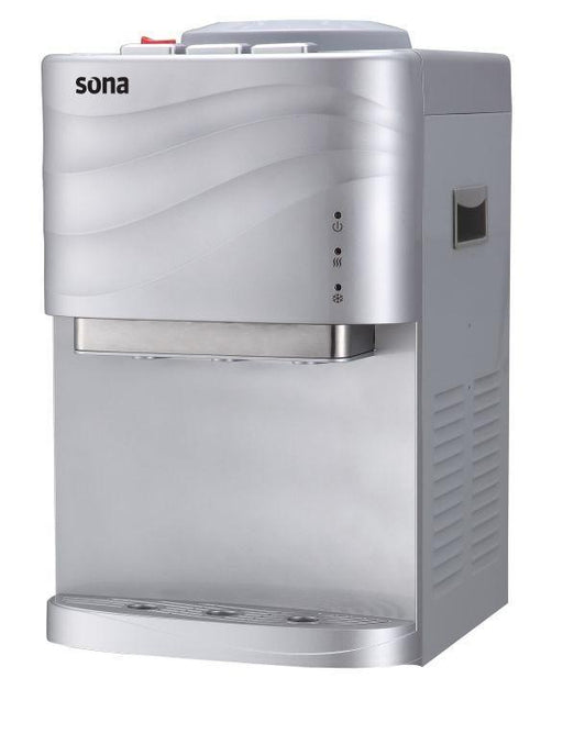 Sona YL-1740T-S countertop water dispenser with 3 water spouts - exxab.com