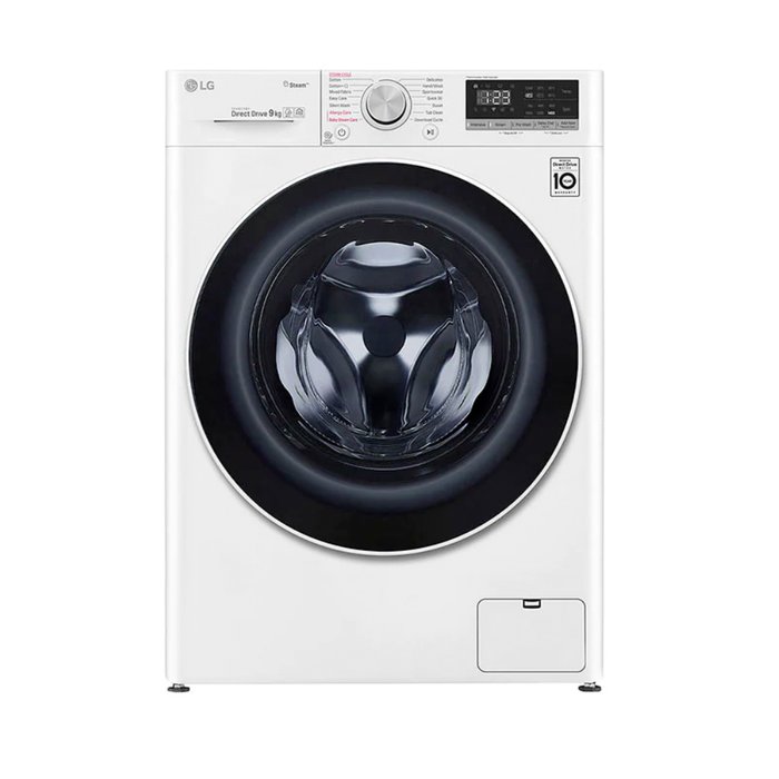 LG F4V5VYP0W Washing Machine 9 Kg 1400 RPM
