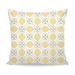 Home Decor Cushion Yellow and Grey Design exxab.com